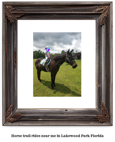 horse trail rides near me in Lakewood Park, Florida